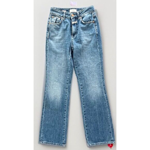 Closed‎ Blue Jeans Made In Italy Straight Leg Flawed Size 24 - Picture 1 of 10
